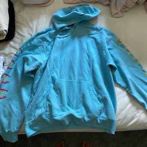 Blue champion hoodie